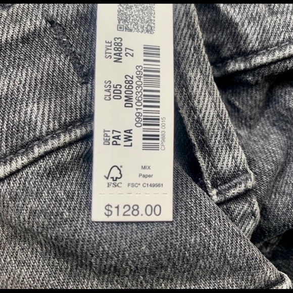 Madewell Woman’s Black Jeans The Curvy Perfect Vintage Jean Lunar Wash BNWT - Picture 13 of 13